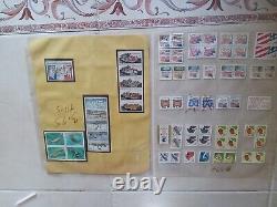 Lot -Hundreds NOS Collectible US Single Stamps & some sheets. All MNH n Sheaths