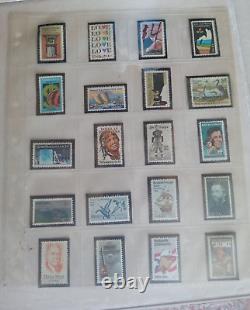 Lot -Hundreds NOS Collectible US Single Stamps & some sheets. All MNH n Sheaths