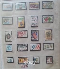 Lot -Hundreds NOS Collectible US Single Stamps & some sheets. All MNH n Sheaths