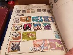 Lot Of 2 Stamp Albums Collection A-z No U. S. A