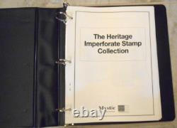 Lot Set of 5 Mystic Heritage Collection Albums No Stamps FREE SHIPPING