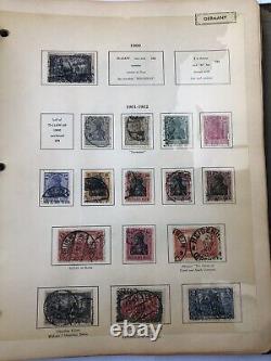 Lot of 600+ DANZIG & GERMAN REICH 1872-1938 Postage Stamps Album Collection