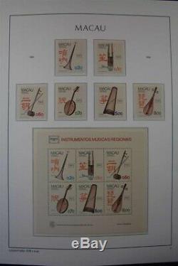 MACAU MACAO 1986-1993 MNH + CTO Lighthouse Album Asia Stamp Collection