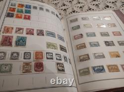 MAGNIFICENT AND VALUABLE Worldwide Stamp Collection In Two Harris Perfect Albums