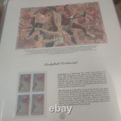 MAMMOUTH United States stamp collection. More than 400 mint blocks in a+ album
