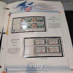 MASSIVE United States mint plate block stamp collection 1959 forward. White Ace