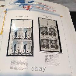 MASSIVE United States mint plate block stamp collection 1959 forward. White Ace