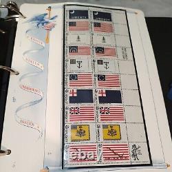 MASSIVE United States mint plate block stamp collection 1959 forward. White Ace