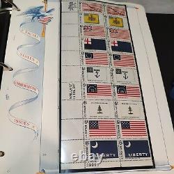MASSIVE United States mint plate block stamp collection 1959 forward. White Ace