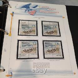 MASSIVE United States mint plate block stamp collection 1959 forward. White Ace