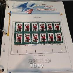 MASSIVE United States mint plate block stamp collection 1959 forward. White Ace