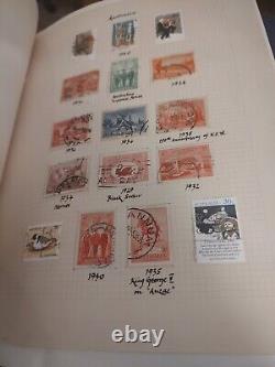 MASSIVE Worldwide Stamp Collection In HE Harris Statesman Deluxe Album 1800s Fwd