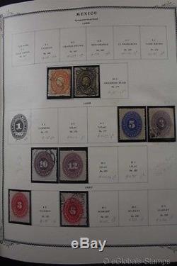 MEXICO Classic 1856-1980 Stamp Collection Scott Album Modern