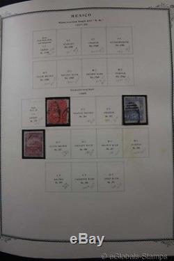 MEXICO Classic 1856-1980 Stamp Collection Scott Album Modern