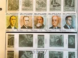 MEXICO STAMP Collection VINTAGE STAMPS ON OLD ALBUM PAGES INCREDIBLE SELECTION