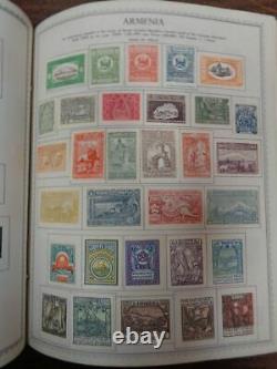 MINKUS Master Global 3 Volume WW & US Stamp Album Collection -1968 A-Z