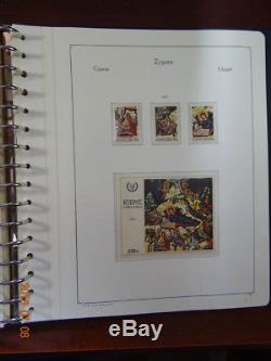 MNH Complete Cyprus Collection 1960 to 2008 (Hingeless KABE Albums With Slips)