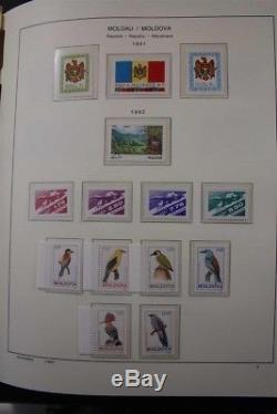 MOLDOVA MNH 1991-2010 with Sheets Premium Stamp Collection Schaubek Album
