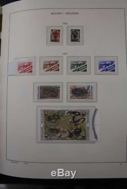 MOLDOVA MNH 1991-2010 with Sheets Premium Stamp Collection Schaubek Album