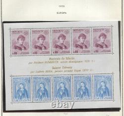 MONACO 1885-1975 COLLECTION IN TWO PRINCESS ALBUMS MNH MINT USED virtually compl