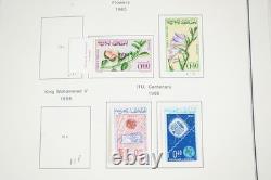 MOROCCO 1890s-2000s COLLECTION OF 1,500+ STAMPS STORED IN LARGE ALBUM