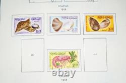 MOROCCO 1890s-2000s COLLECTION OF 1,500+ STAMPS STORED IN LARGE ALBUM