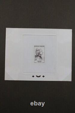 MOZART Music Muscian France 1957 Rare Proofs Colour Epreuve Stamp Collection
