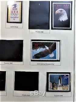 MYSTIC HEIRLOOM 2 COLLECTION OF US STAMPS ALBUM MNH 1990-97 $110.07 Face Val