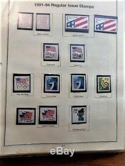 MYSTIC HEIRLOOM 2 COLLECTION OF US STAMPS ALBUM MNH 1990-97 $110.07 Face Val