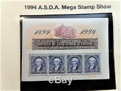 MYSTIC HEIRLOOM 2 COLLECTION OF US STAMPS ALBUM MNH 1990-97 $110.07 Face Val