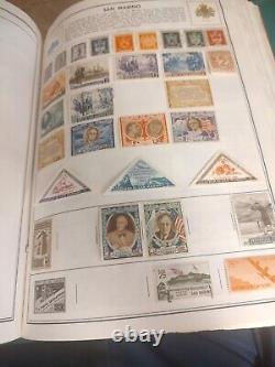 Magnificent Worldwide HE Harris Stamp Album Filled With Handsome And High Values