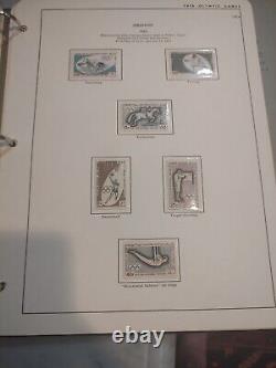 Magnificent Worldwide Olympic Games Stamp Collection 1964 Perfect In Every Way