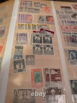 Magnificent Worldwide Stamp Collection In Vintage German Album/Stockbook. HCV