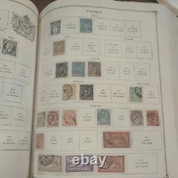 Magnificent worldwide stamp collection in 1955 perfect Scott international album
