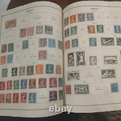 Magnificent worldwide stamp collection in 1955 perfect Scott international album