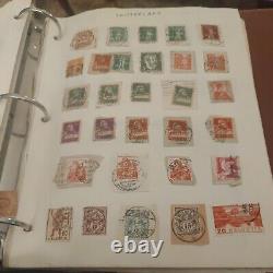 Magnificent worldwide stamp collection in binder. 1800s forward- exceptional, A+