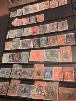 Mammoth World Wide Stamp Collection In Handsome Album. High Value And TopQuality