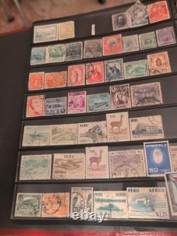 Mammoth World Wide Stamp Collection In Handsome Album. High Value And TopQuality