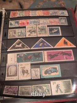 Mammoth World Wide Stamp Collection In Handsome Album. High Value And TopQuality