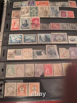 Mammoth World Wide Stamp Collection In Handsome Album. High Value And TopQuality