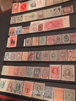 Mammoth World Wide Stamp Collection In Handsome Album. High Value And TopQuality