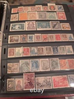 Mammoth World Wide Stamp Collection In Handsome Album. High Value And TopQuality