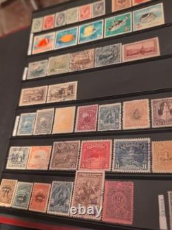 Mammoth World Wide Stamp Collection In Handsome Album. High Value And TopQuality