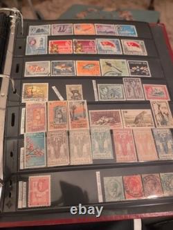 Mammoth World Wide Stamp Collection In Handsome Album. High Value And TopQuality