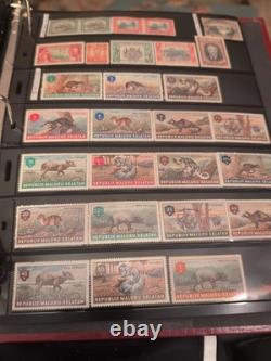 Mammoth World Wide Stamp Collection In Handsome Album. High Value And TopQuality