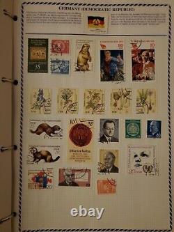 Margrace Stamp Service Stamp Collecting Book With Stamp Lot- Refer Photos