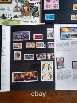Massive American Stamp Collection 500+ Rare Stamps 1910-1990