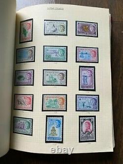 Massive Commonwealth Stamp Collection in 7 Albums 7,000+ Stamps Huge Cat Value