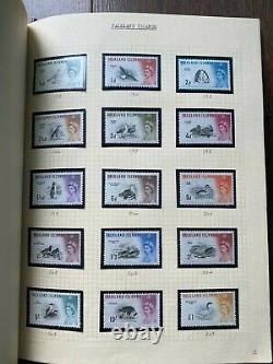 Massive Commonwealth Stamp Collection in 7 Albums 7,000+ Stamps Huge Cat Value