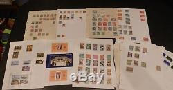 Massive Commonwealth and world collection on over 1100 album leaves Mint Used +